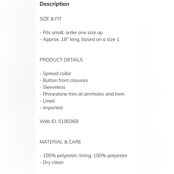 Sandro “Gleam” Elegant White Sleeveless Button-Up Top - Picture 4 of 8